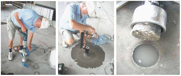 An introduction of a pull-off Tester according to ASTM C1583 with Figure 5