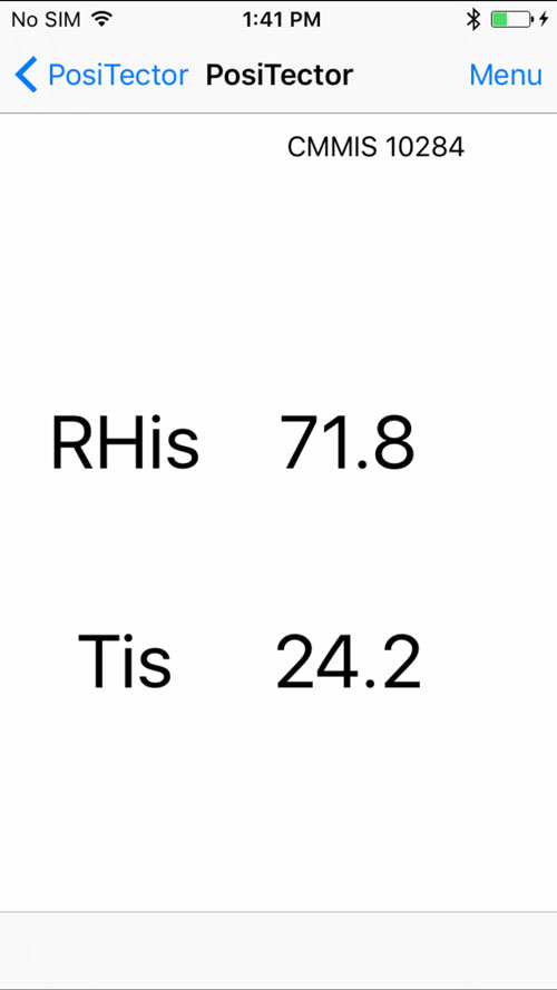 PosiTector CMM IS Concrete Hygrometer Instruction Manual with Figure 2