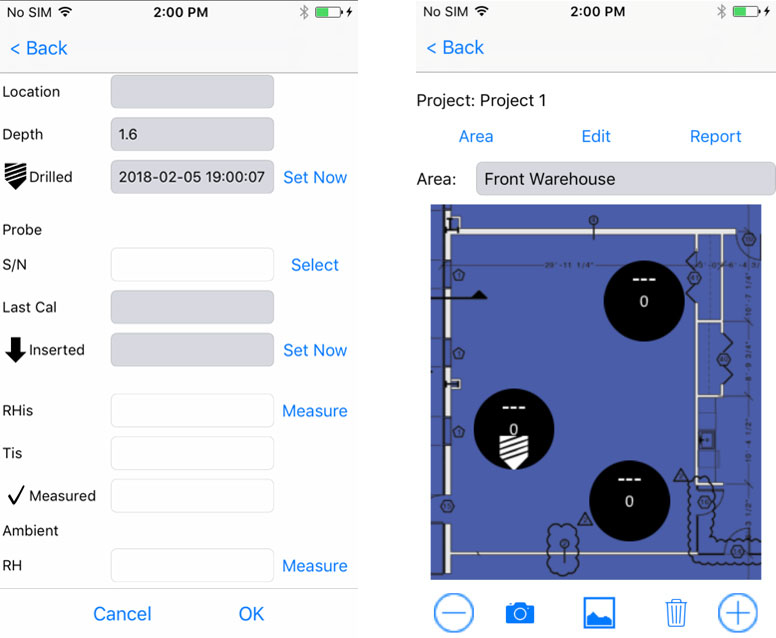 PosiTector CMM IS Concrete Hygrometer Instruction Manual with Figure 10