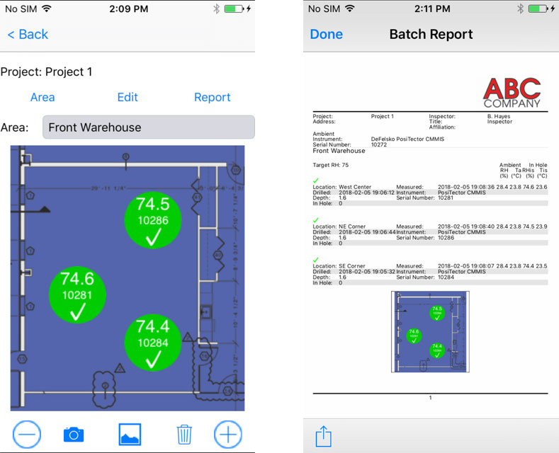 PosiTector CMM IS Concrete Hygrometer Instruction Manual with Figure 13