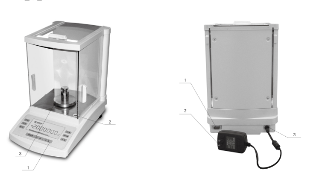Shanghai Jinghai JA3003N (external school) Electronic analytical balance