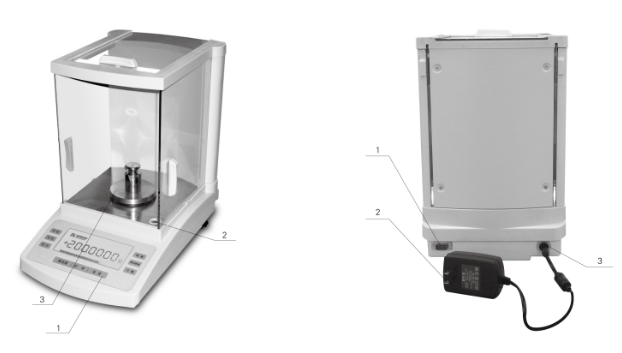 Shanghai Jinghai JA4003N (external school) Electronic analytical balance