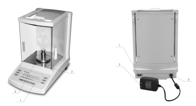 Shanghai Jinghai JA5003N (external school) Electronic analytical balance