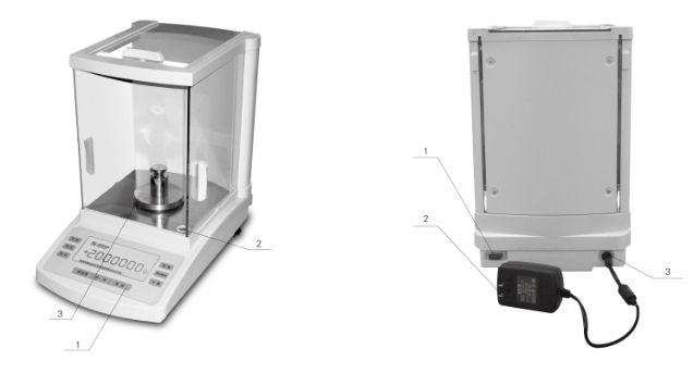 Shanghai Jinghai JA1003 (external school) Electronic Analytical Balance