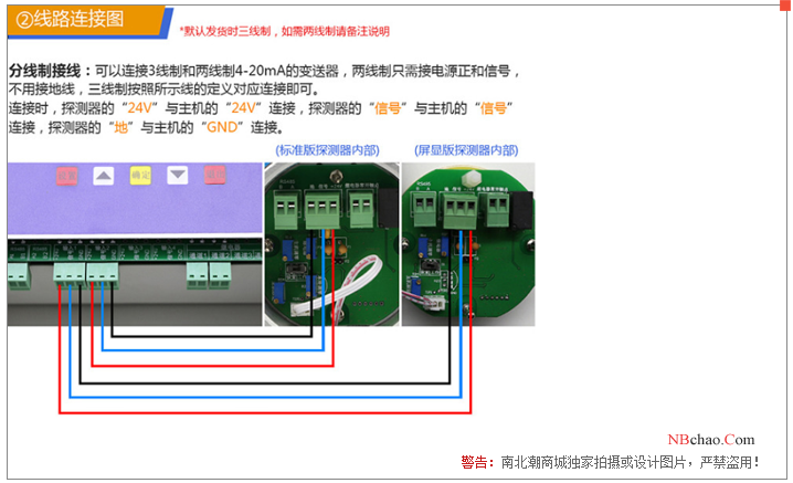 Baoshian BH-60-CO (with display + alarm) fixed Gas Detector 4