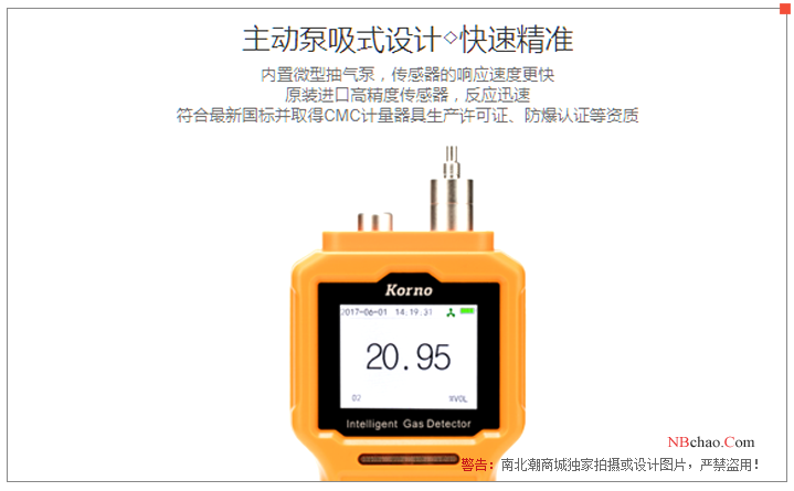 Baoshian GT-903-Y2 (CO, EX) standard two-in-one Gas Detector 1