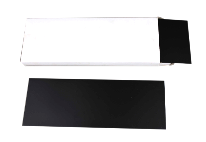 Display of MODERNER XD-567 black PVC plastic sheet