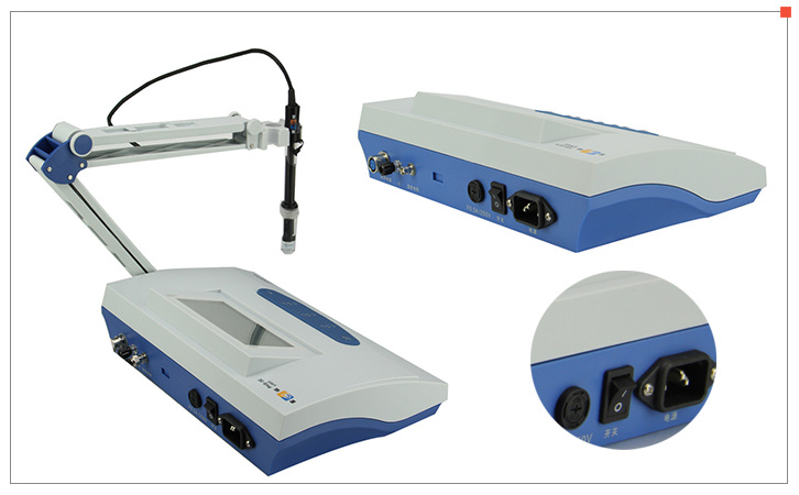 Detail drawing of Thunder Magnetic DDS-307A laboratory conductivity meter