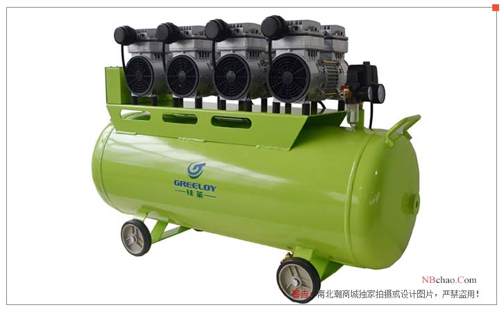 Silicon Lai GA-84 silent oil-free Air Compressor display picture