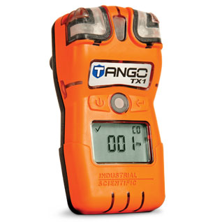 Illustration of the INSCO ISC Tango TX1(H2S) hydrogen sulfide Gas Detector