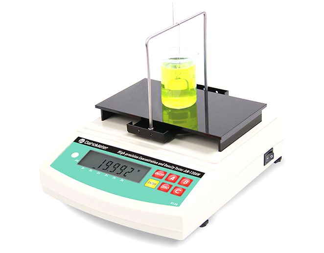 Dahong Meituo AR-120AW Density Tester Display