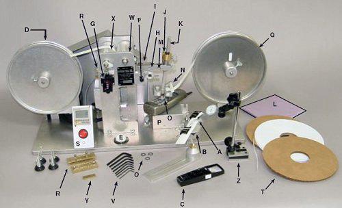 US NORMAN RCA7-IBB Paper Tape Abrasion Tester Operation Guide with Figure 1