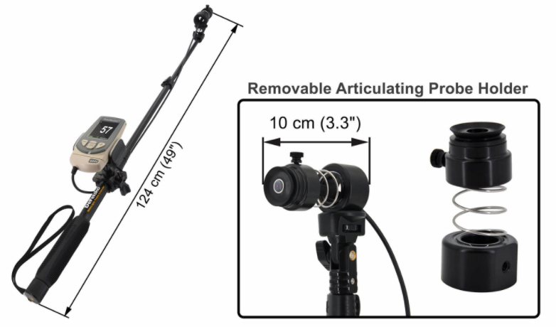 Defelsko Diffs High 6000PRBEXT Telescopic Probe Extender Dimensions Drawing