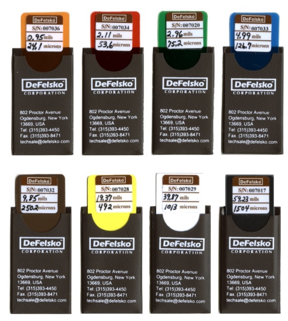 Defelsko STDCSS plastic calibration diaphragm set