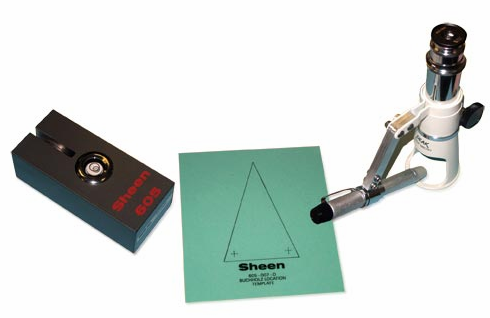 TQC SHEEN SH605 Buchholz Indentation Tester Display