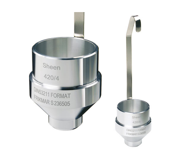 Diagram of the Dutch TQC SHEEN immersion Viscosity Cup SH420/2