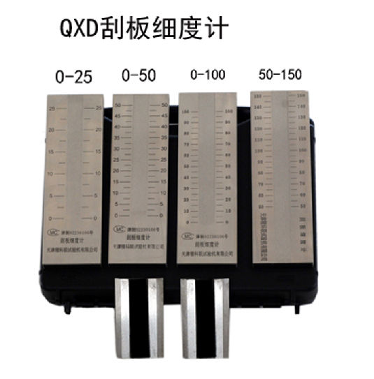 JinKeLian QXD 0-100 (cr12 molybdenum vanadium) scraper Fineness Meter details picture 1