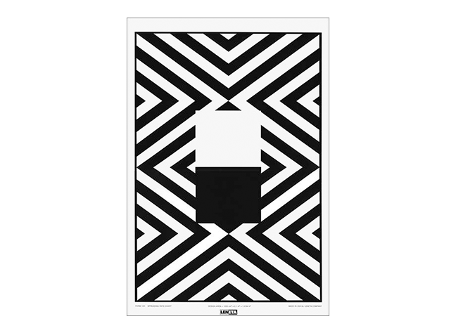 American LENETA Form 12H spread rate jam display