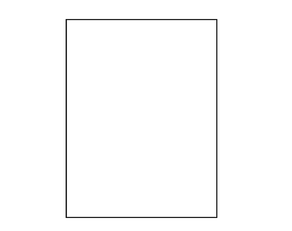 US LENETA pure white cardboard Form WKX display