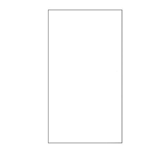 American LENETA pure white cardboard Form WG display