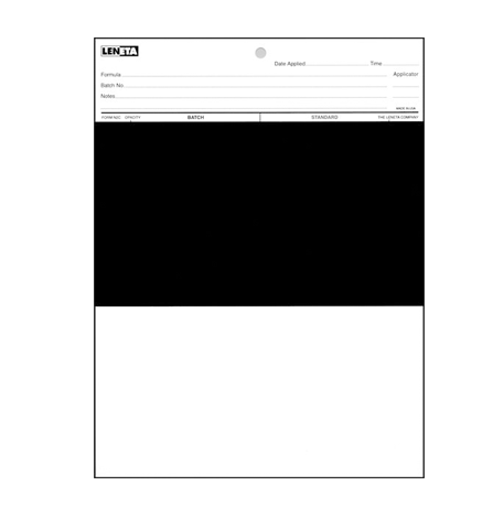 US LENETA hiding power test card Form N2C-2 display