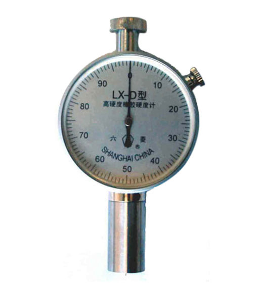 Liuling LX-D high hardness rubber Hardness Tester display