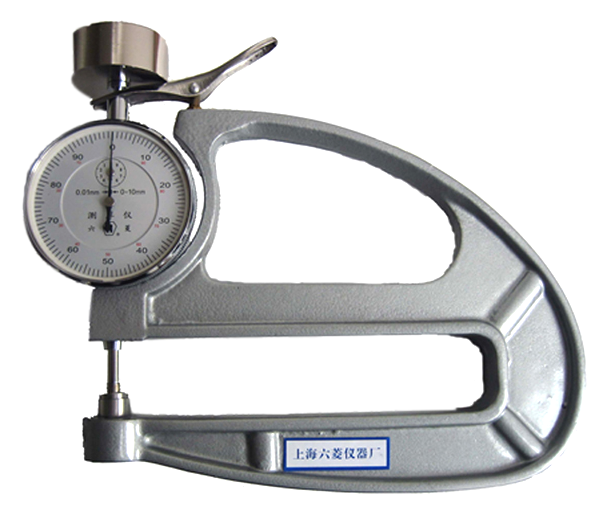 Liuling CH-10-A rubber Thickness Gauge display diagram