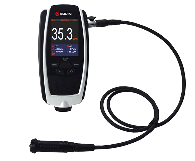 Kedian Instrument MC-3000S/FN1.2 dual-purpose coating Thickness Gauge display diagram