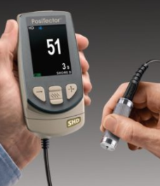 Hardness measurement of applied coating with Figure 2