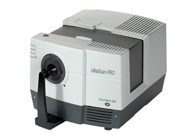 Hunter UltraScan PRO Spectrophotometer  display image