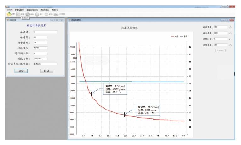 Viscometer DVT Software
