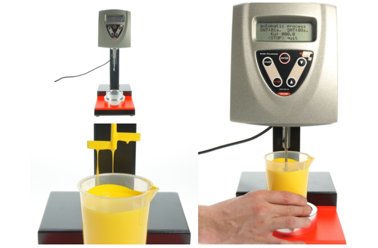 Comparison of several common viscosity testing tools with Figure 3