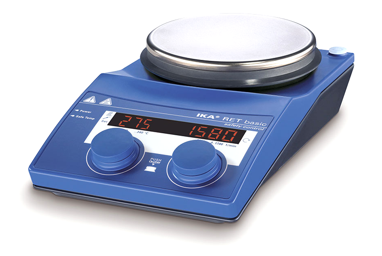 IKA RET basic magnetic stirrer display