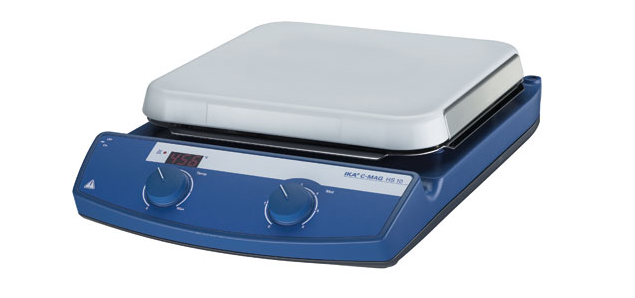 IKA heating magnetic stirrer C-MAG HS 10 display diagram