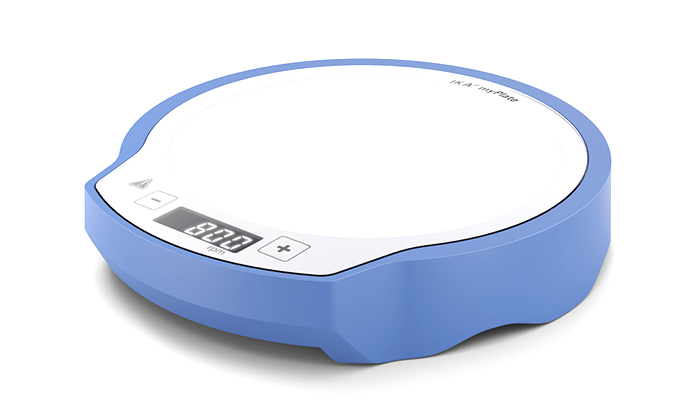 IKA myPlate magnetic stirrer display