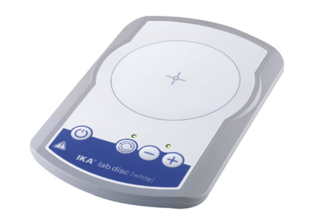 IKA lab disc white magnetic stirrer display