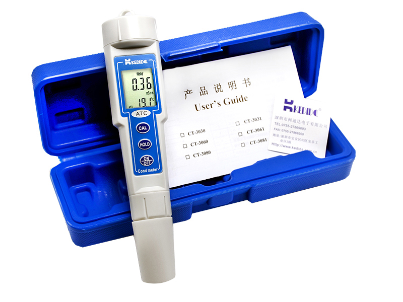 Kodida CT-3031 Conductivity Meter Display Figure 1
