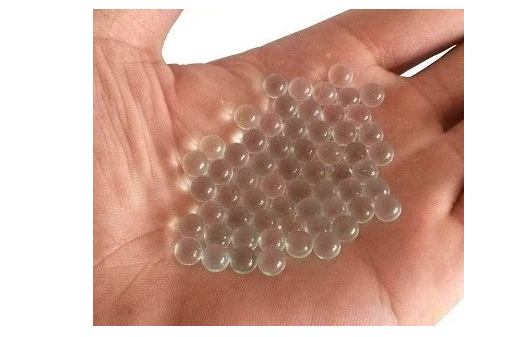 Shanghai Pushen GJ-1 grinding glass beads display