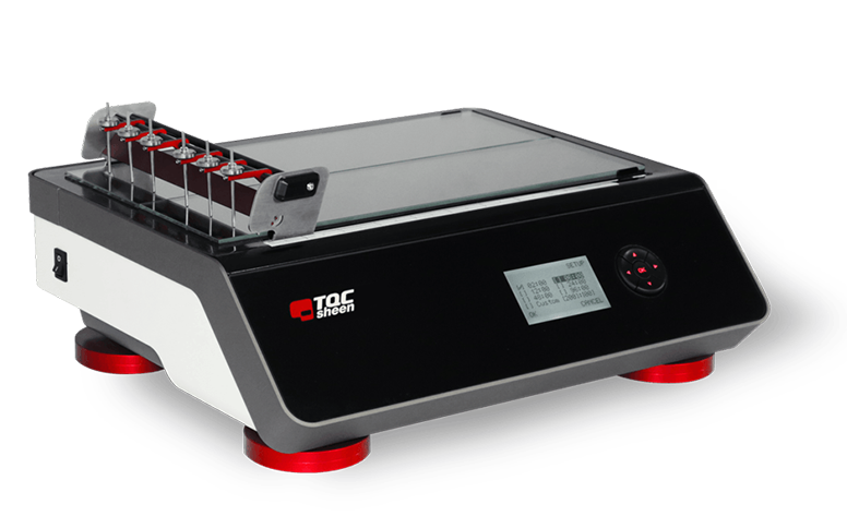 Dutch TQC drying time Recorder AB3600 display diagram