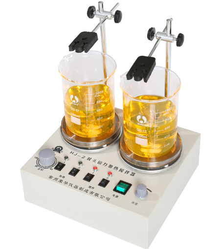 Display picture of Ronghua HJ-2 double-head magnetic heating stirrer