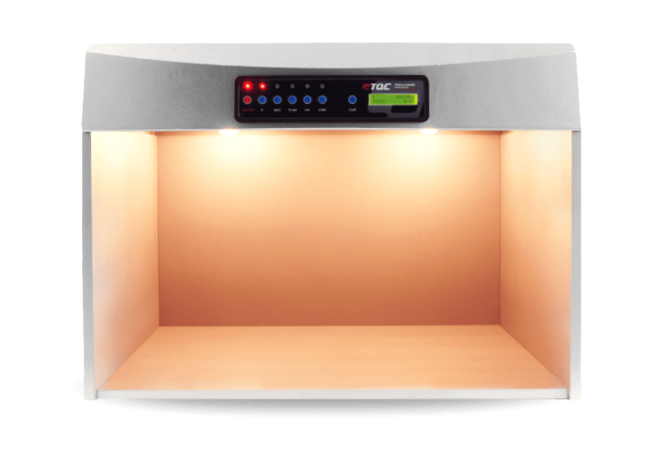 Dutch TQC standard light source light box VF1200 display diagram