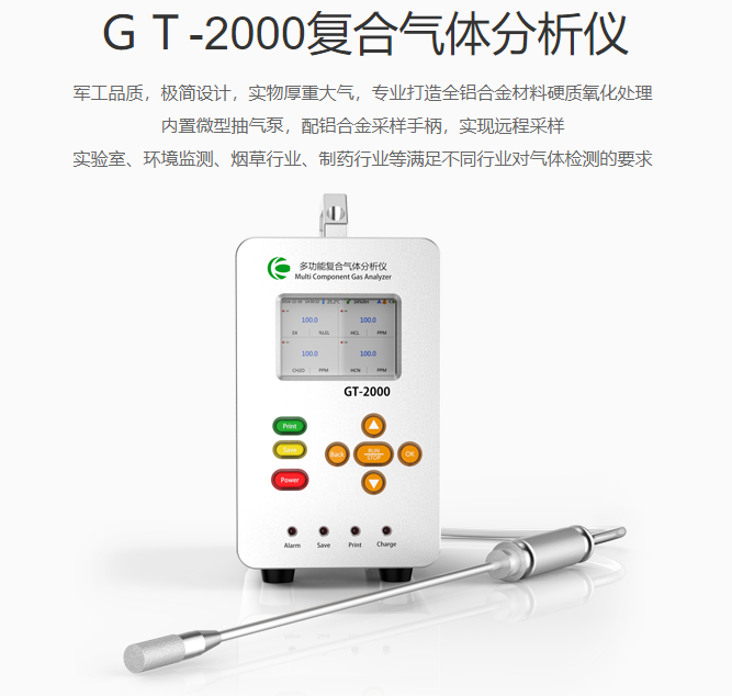 KORNO GT-2000 Gas Analyzer Detailed Diagram 1