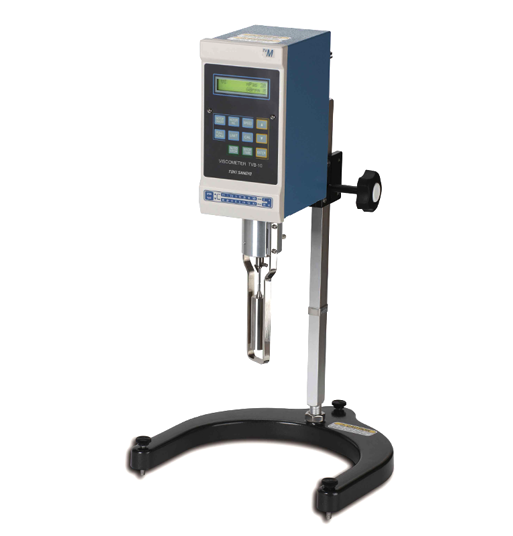 Japan Toki TVB-10UW Rotational Viscometer display diagram