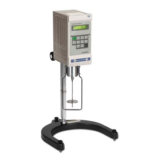 Japan Toki Digital Rotational Viscometer TVB-15R display diagram