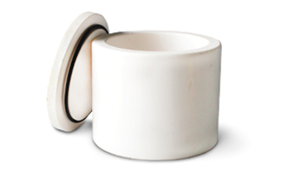 Deco PTFE ball mill tank DECO-PFET-V-3L display diagram