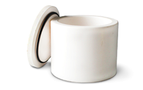 Deco PTFE ball mill tank DECO-PFET-V-4L display diagram