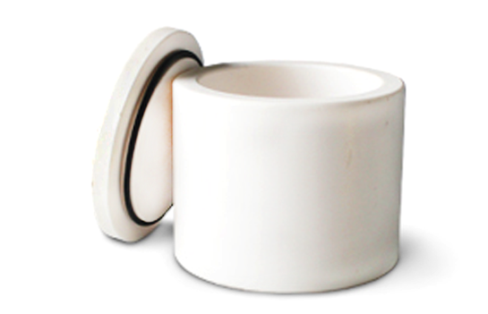 Deco PTFE ball mill tank DECO-PFET-V-5L display diagram