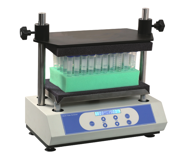 Yiheng BTV-100 multi-tube vortex mixer display