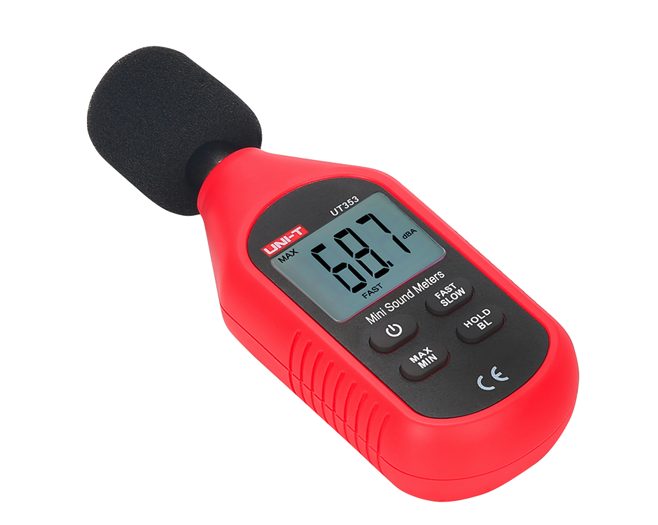 UT353 Mini Noise Meter Diagram