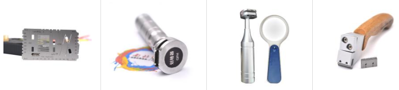 Application of paint film cross-hatcher in composite silane film test with Figure 1